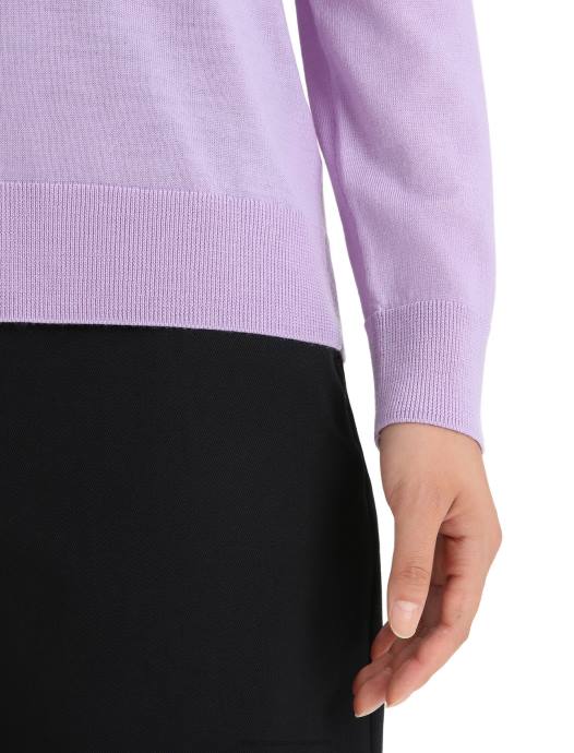 Icebreaker vrouwen Merino Wilcox trui met lange mouwen en V-halspaarse blik XXNJ723 kleding