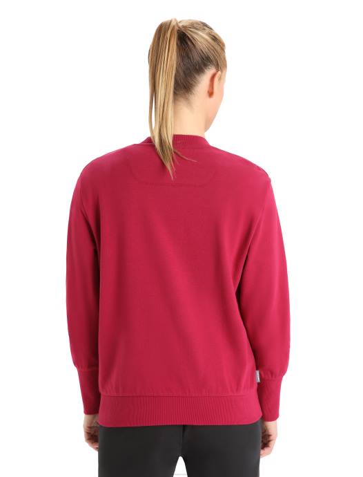 Icebreaker vrouwen merino central ii sweatshirt met lange mouwenkers XXNJ882 kleding