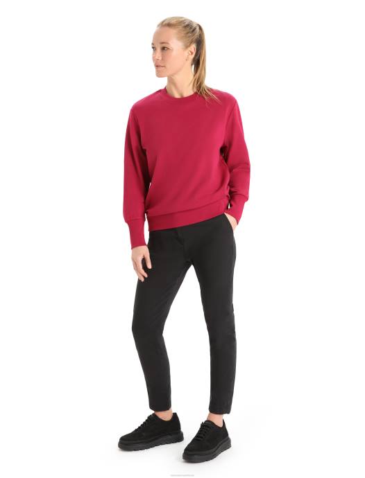 Icebreaker vrouwen merino central ii sweatshirt met lange mouwenkers XXNJ882 kleding