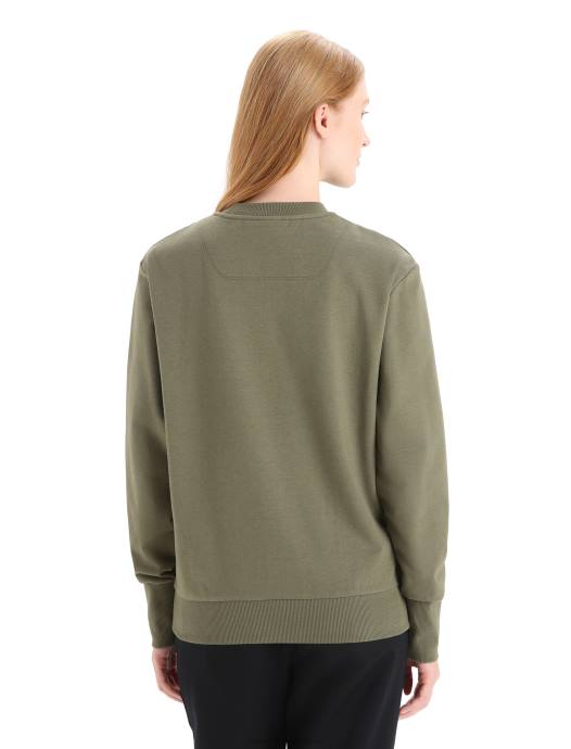 Icebreaker vrouwen merino central ii sweatshirt met lange mouwenladen XXNJ706 kleding