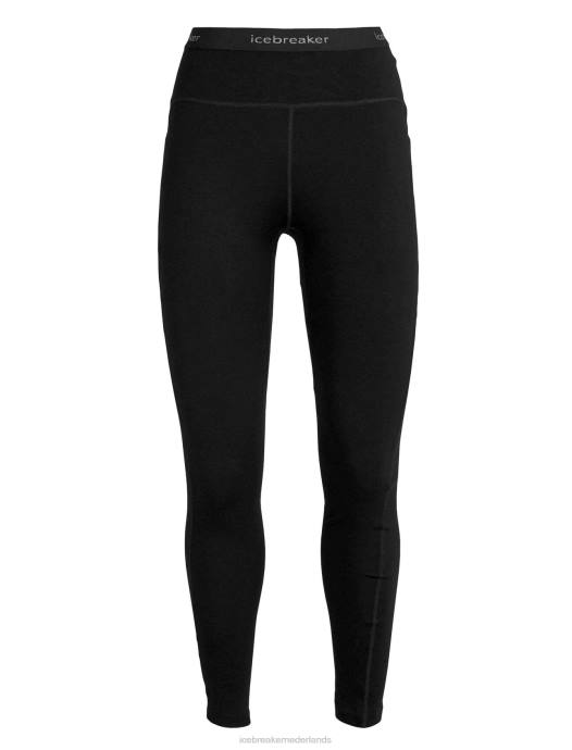 Icebreaker vrouwen 300 merinofine thermische leggingszwart XXNJ595 kleding