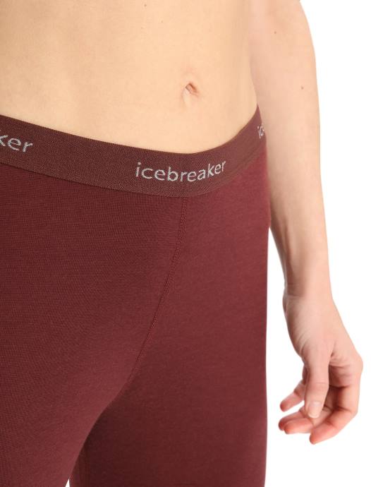 Icebreaker vrouwen Merino 200 oasis thermische leggingespresso XXNJ910 kleding