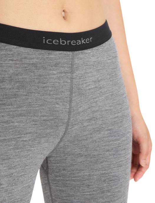 Icebreaker vrouwen Merino 200 oasis thermische legginggritsteen heide XXNJ566 kleding