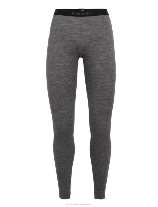 Icebreaker vrouwen Merino 200 oasis thermische legginggritsteen heide XXNJ566 kleding