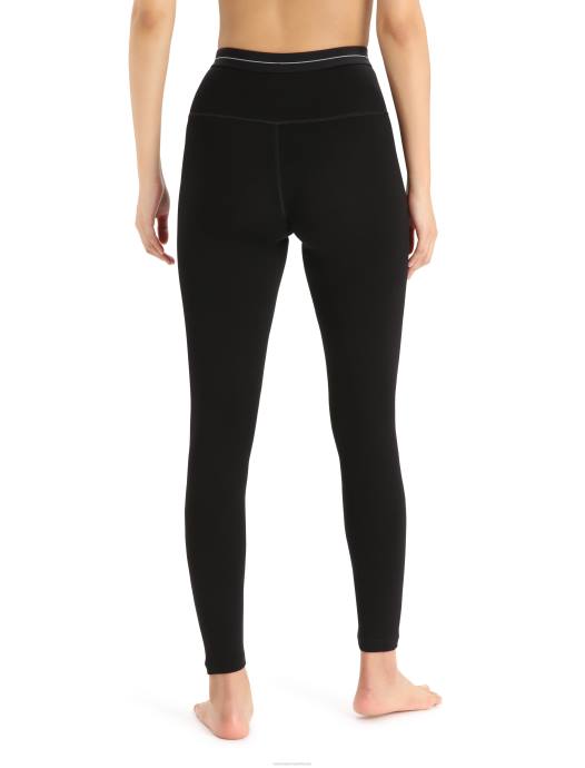 Icebreaker vrouwen Merino 260 tech thermische legging met hoge taillezwart XXNJ577 kleding