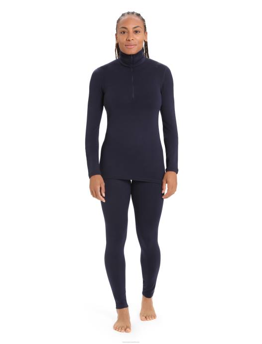 Icebreaker vrouwen Merino 260 tech thermische leggingmiddernacht marine XXNJ563 kleding