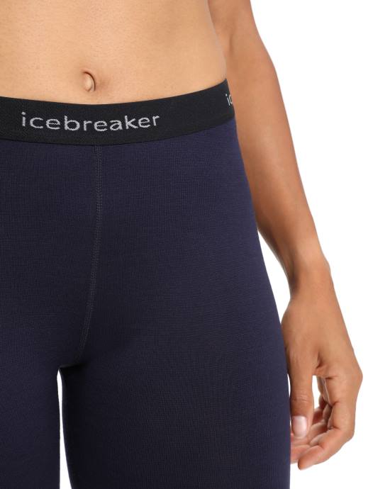 Icebreaker vrouwen Merino 260 tech thermische leggingmiddernacht marine XXNJ563 kleding