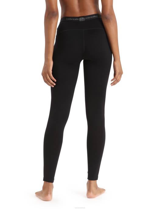 Icebreaker vrouwen Merino 260 tech thermische leggingzwart XXNJ562 kleding