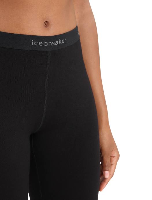 Icebreaker vrouwen Merino 260 tech thermische leggingzwart XXNJ562 kleding