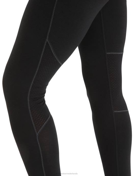 Icebreaker vrouwen bodyfitzone merino 150 zone thermische leggingzwart XXNJ579 kleding