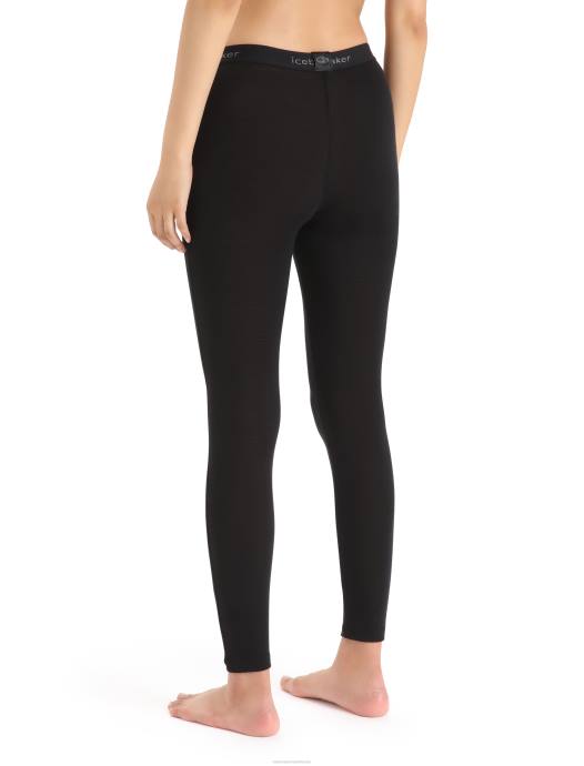 Icebreaker vrouwen merino 175 alledaagse thermische leggingzwart XXNJ576 kleding