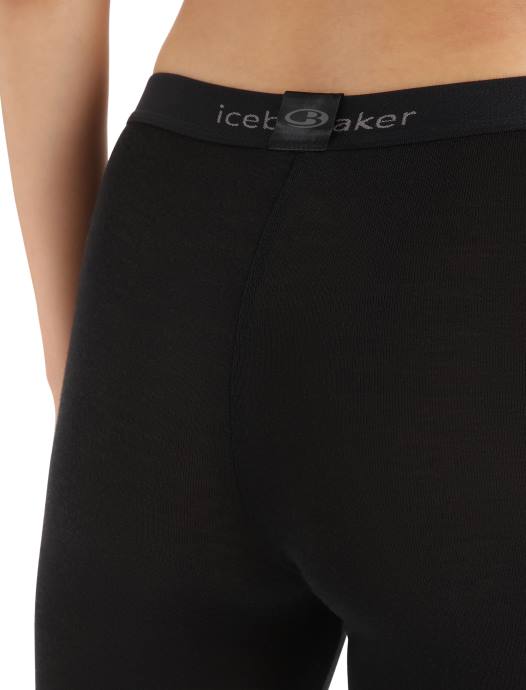 Icebreaker vrouwen merino 175 alledaagse thermische leggingzwart XXNJ576 kleding