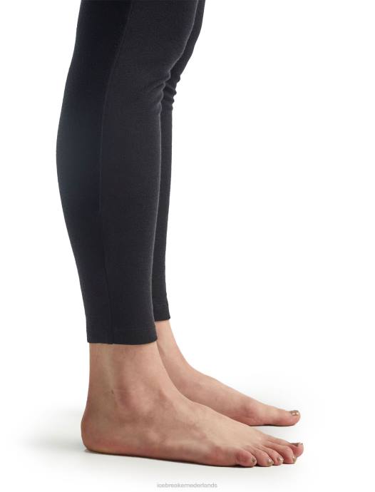 Icebreaker vrouwen merino 175 alledaagse thermische leggingzwart XXNJ576 kleding