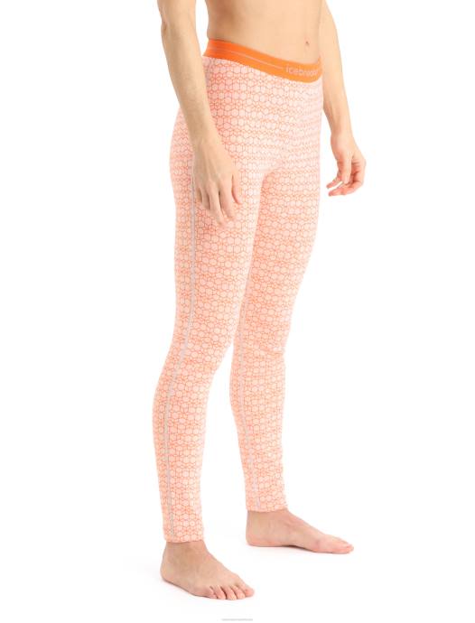 Icebreaker vrouwen merino 250 vertex thermische legging alpine geosneeuw/flits XXNJ868 kleding