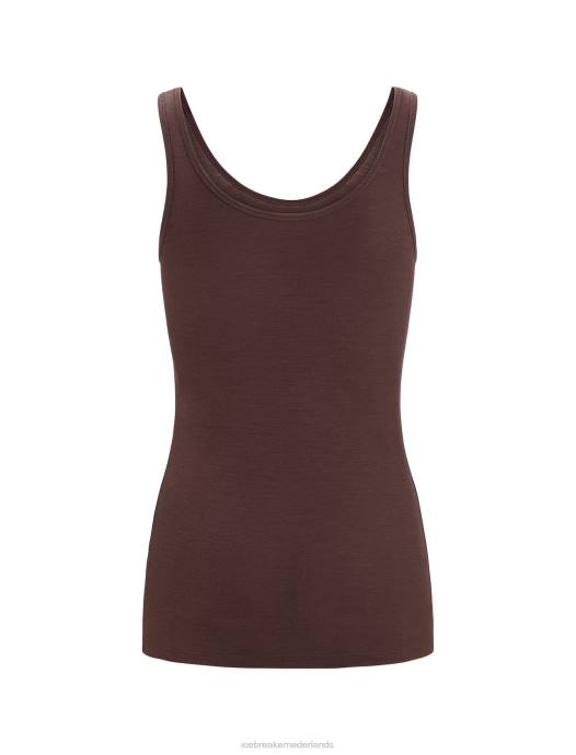 Icebreaker vrouwen Merino sirene tanktopomber XXNJ535 kleding