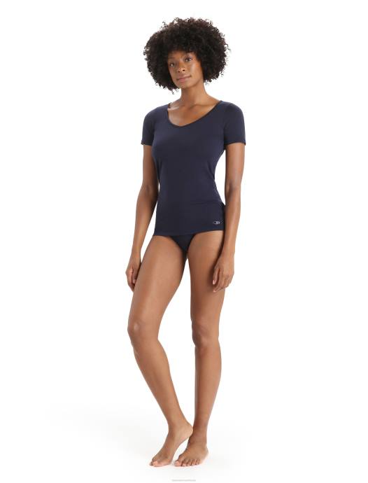 Icebreaker vrouwen merino sirene hipkini slipmiddernacht marine XXNJ515 kleding