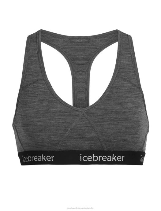 Icebreaker vrouwen merino sprite racerback bhgritsteen heide XXNJ524 kleding