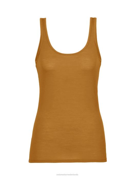 Icebreaker vrouwen Merino sirene tanktopkruidnagel XXNJ916 kleding