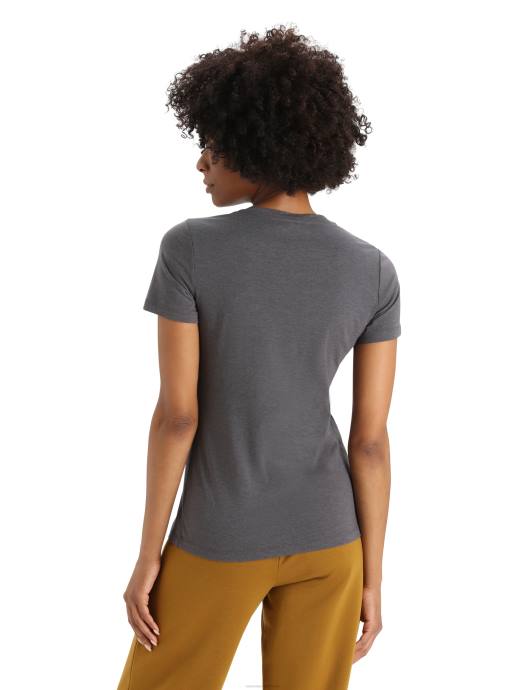 Icebreaker vrouwen merino centraal klassiek T-shirt met korte mouwenmoesson XXNJ652 kleding