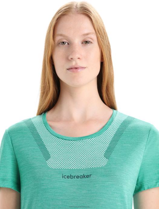 Icebreaker vrouwen merino sphere ii T-shirt met korte mouwen hittverse heide XXNJ672 kleding