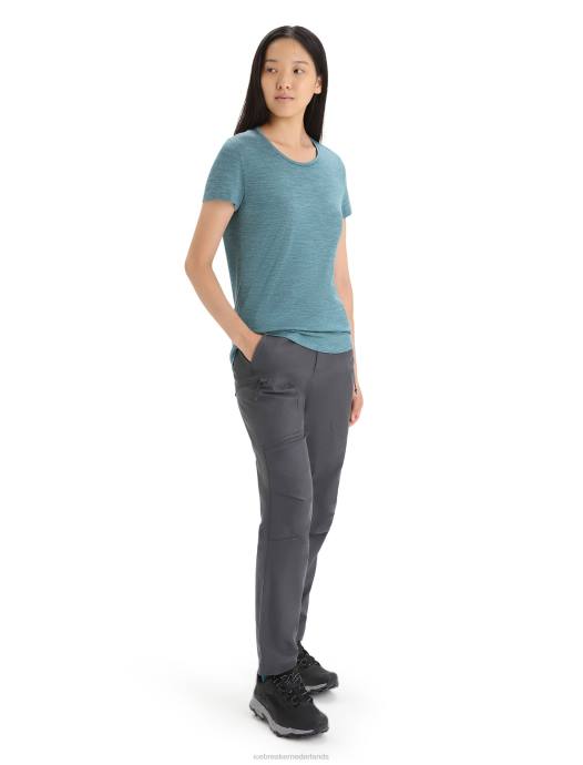 Icebreaker vrouwen merino sphere ii T-shirt met korte mouwengroene glorie heide XXNJ609 kleding