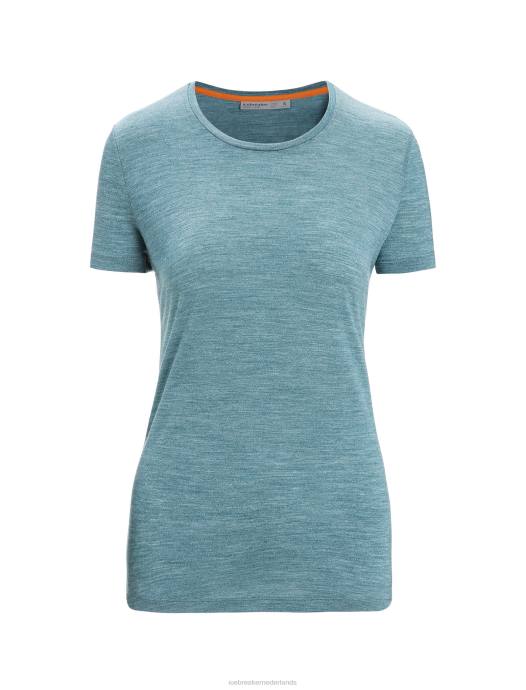 Icebreaker vrouwen merino sphere ii T-shirt met korte mouwengroene glorie heide XXNJ609 kleding