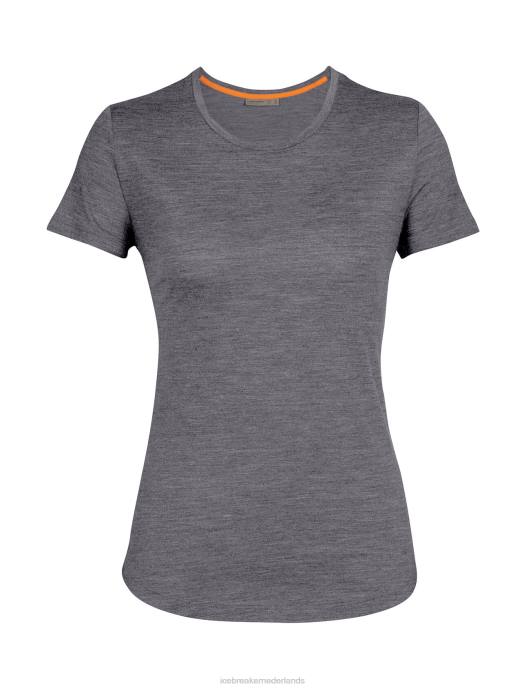 Icebreaker vrouwen merino sphere ii T-shirt met korte mouwenmiddernacht heide XXNJ607 kleding