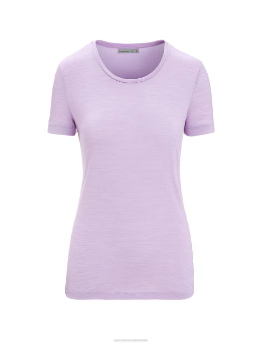 Icebreaker vrouwen merino sphere ii T-shirt met korte mouwenpaarse blik XXNJ610 kleding