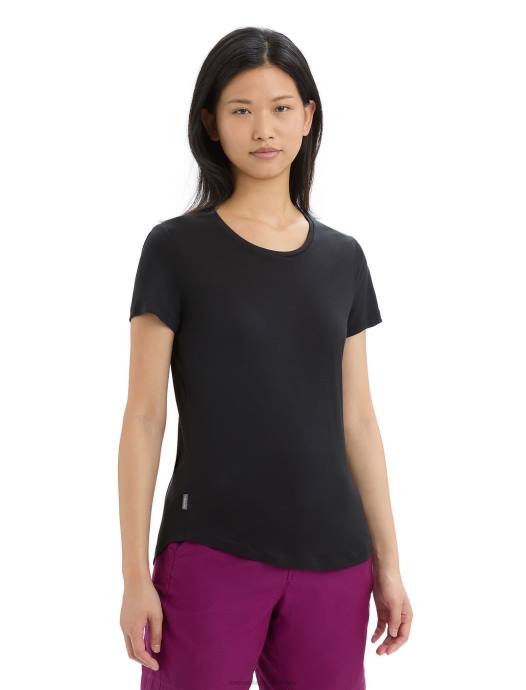 Icebreaker vrouwen merino sphere ii T-shirt met korte mouwenzwart XXNJ606 kleding