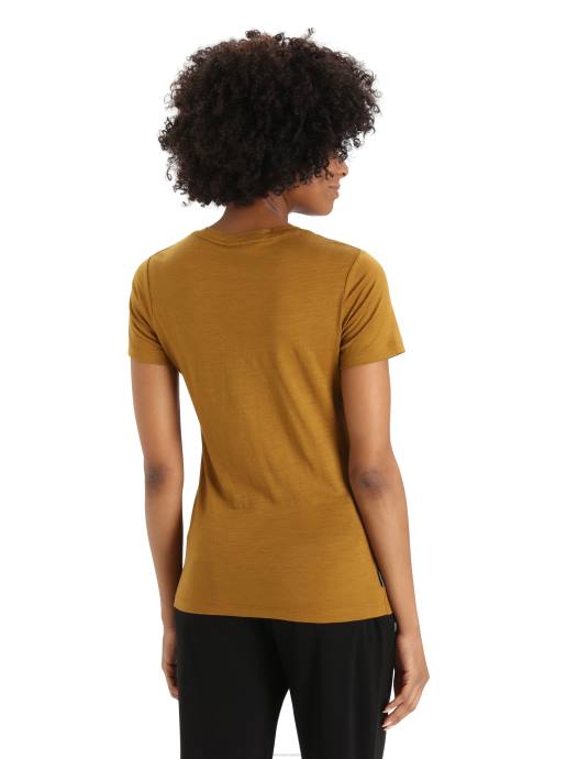 Icebreaker vrouwen merino tech lite ii T-shirt met korte mouwen naturel alpenkruidnagel XXNJ812 kleding