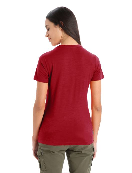 Icebreaker vrouwen merino tech lite ii T-shirt met korte mouwenkers XXNJ872 kleding