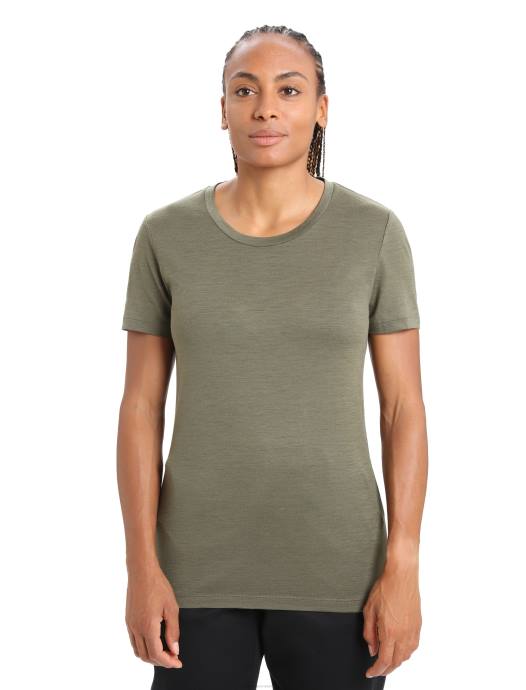 Icebreaker vrouwen merino tech lite ii T-shirt met korte mouwenladen XXNJ601 kleding