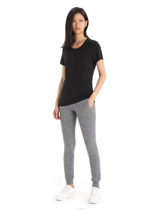 Icebreaker vrouwen merino tech lite ii T-shirt met korte mouwenzwart XXNJ599 kleding