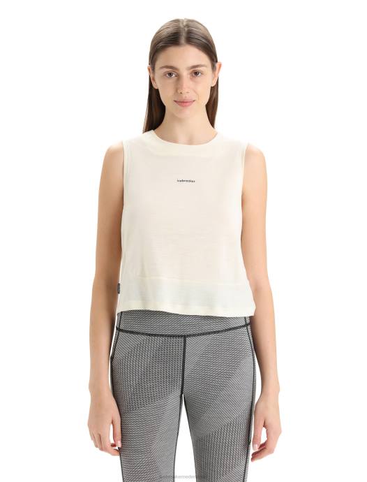 Icebreaker vrouwen zoneknit merino tanktopkrijt XXNJ655 kleding