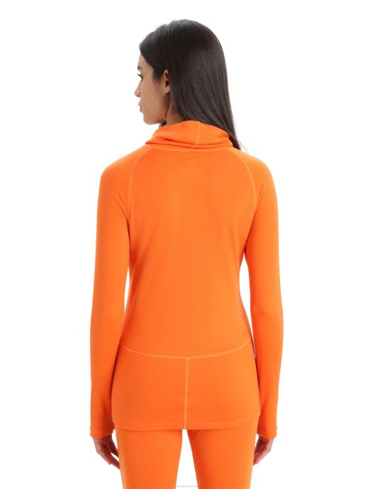 Icebreaker vrouwen 300 merinofine thermische top met lange mouwen en colflash XXNJ880 kleding